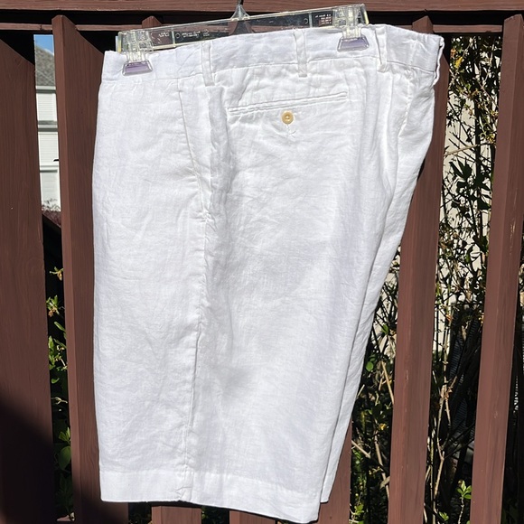 RL Linen Shorts Classic Fit 10” Inseam - Picture 3 of 13
